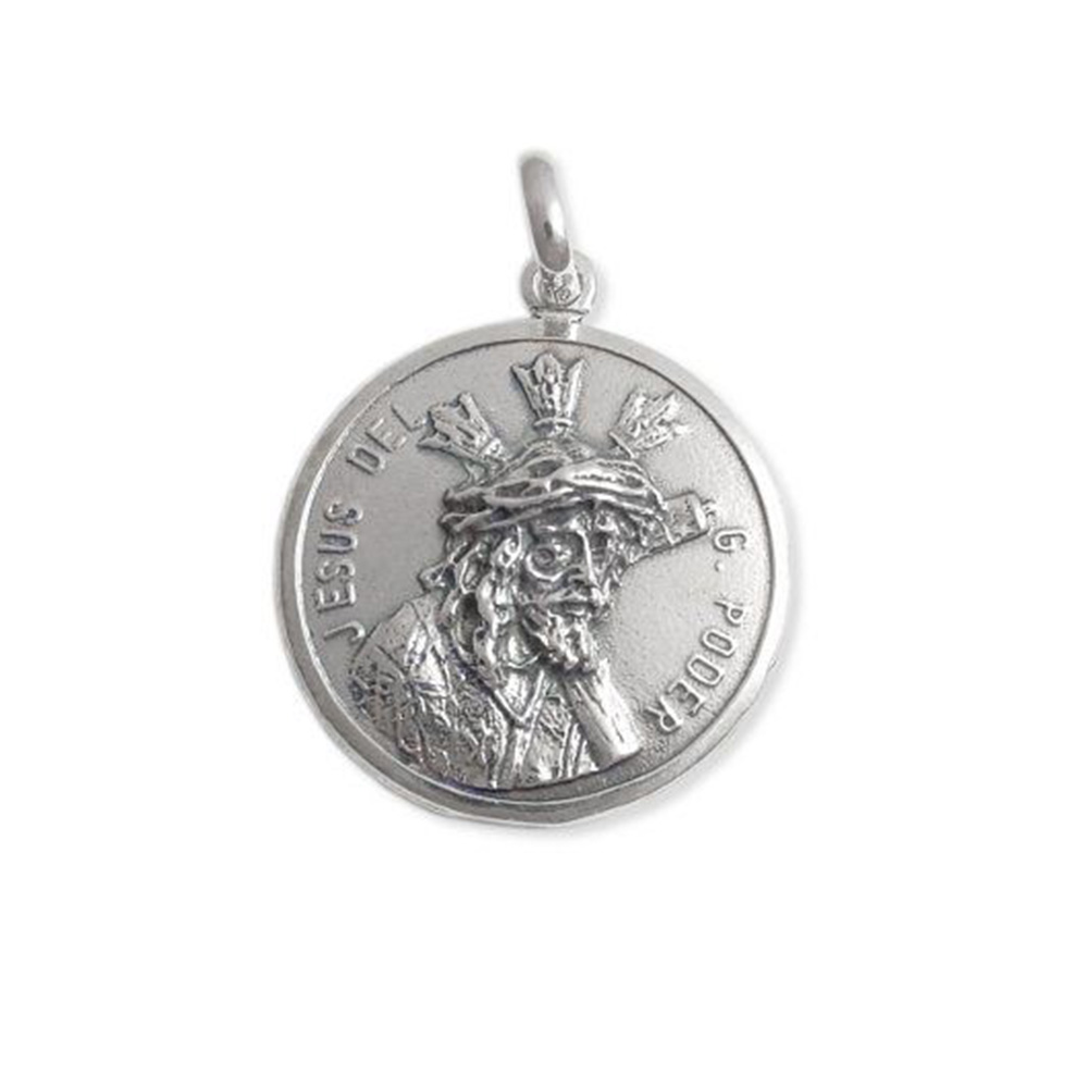 Gran Poder Redondo 24mm. Plata 925. 162-03_0_big blank