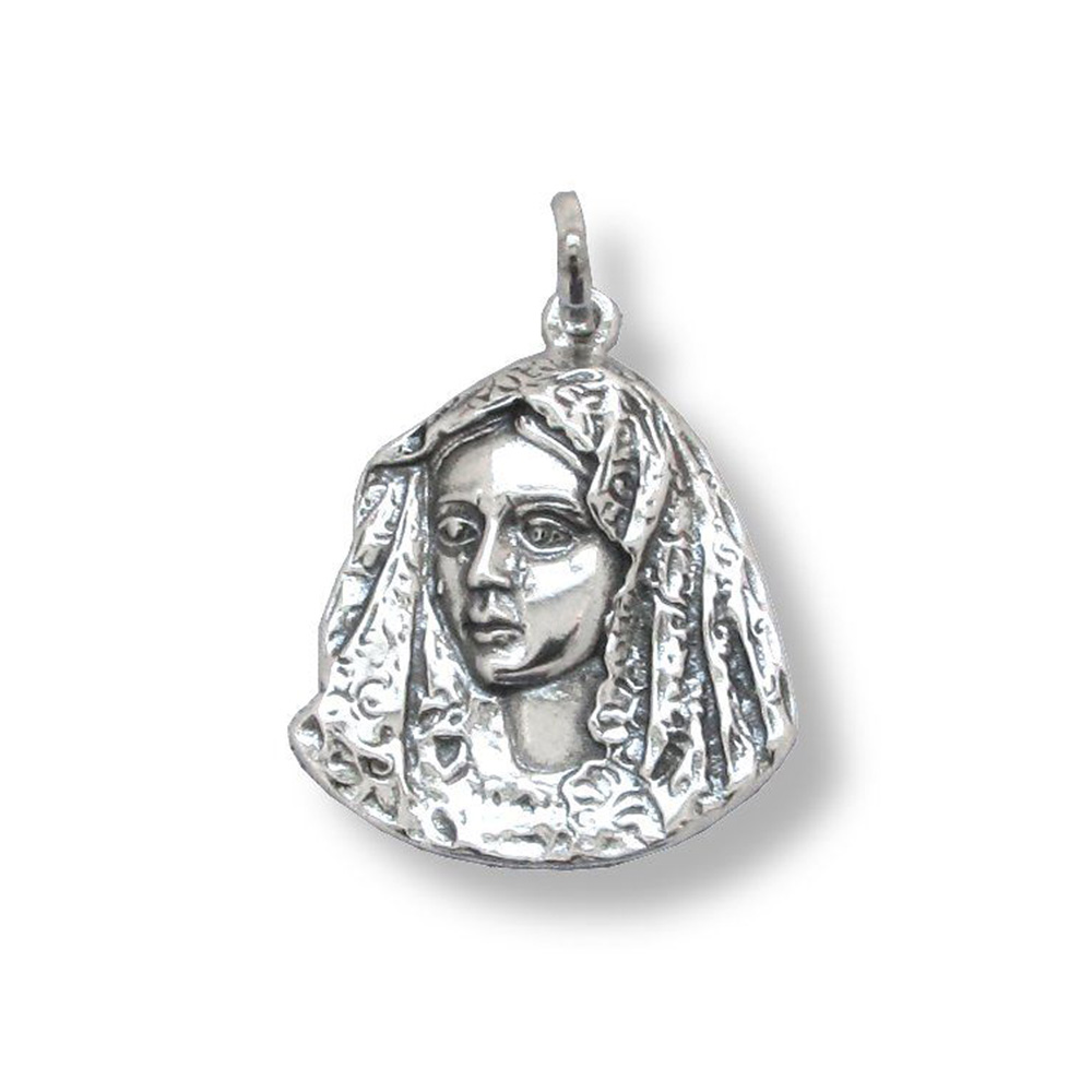 Medalla Rostro Macarena grande plata 925. 161-03G_0_big blank