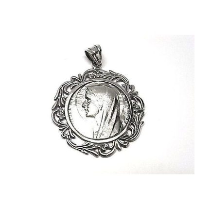 Colgante Medalla Rostro Virgen Fátima